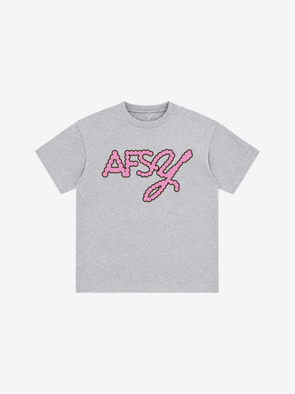TEE SHIRT "AFSY" PERLES